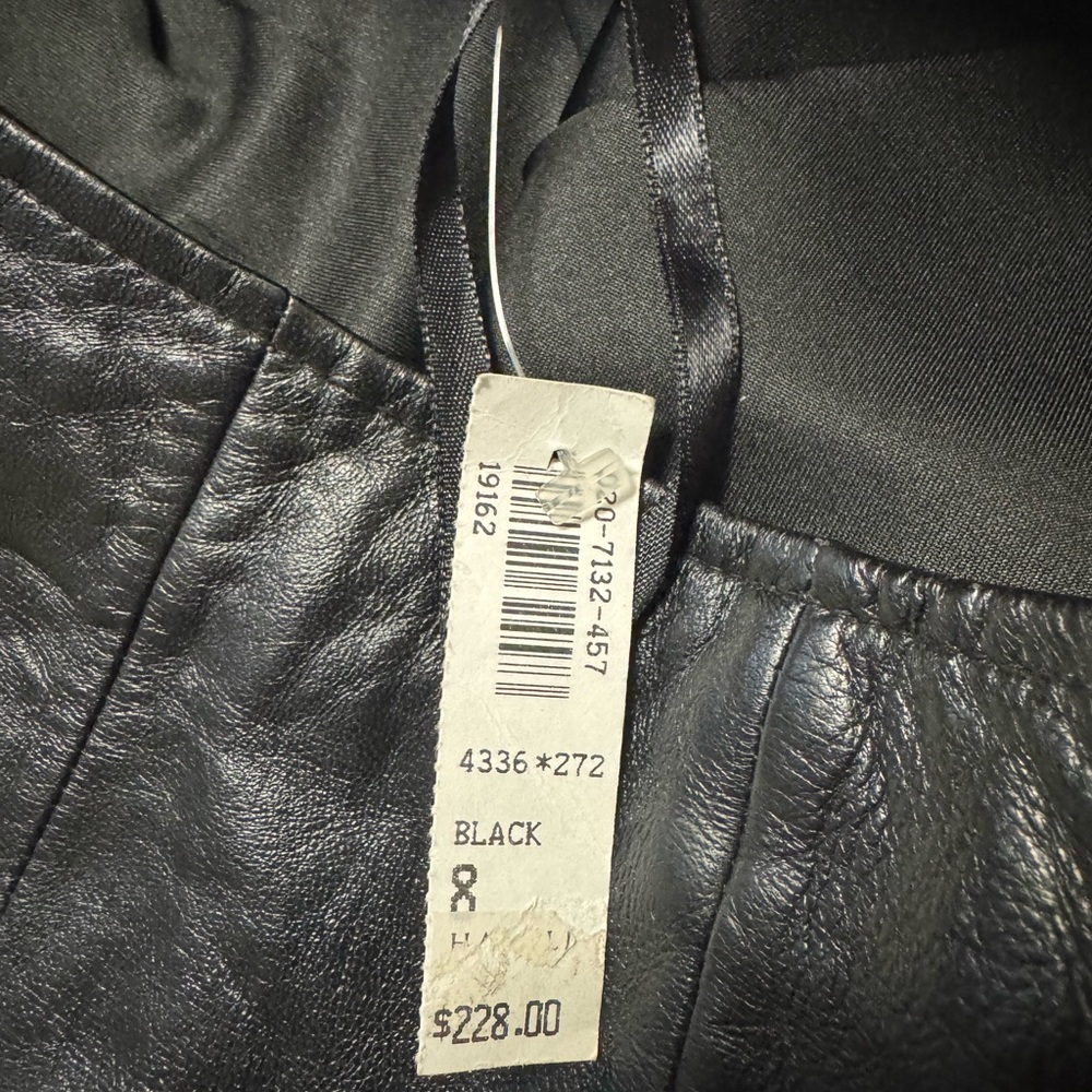 NWT Harold’s Leather Skirt - Picture 3 of 4